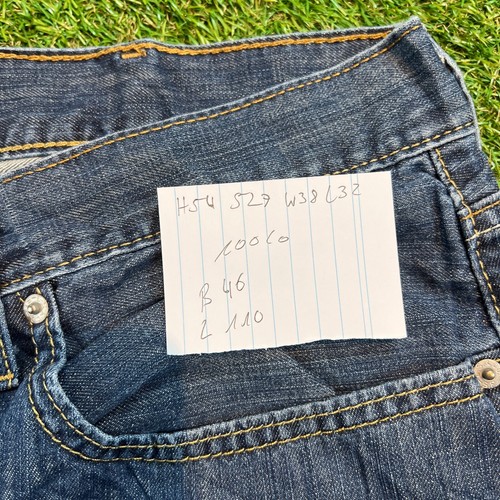 Levis 527 Jeans Blau Herren Hose Jeanshose Vintage Denim Größe W38 L32 - Bild 8 von 9