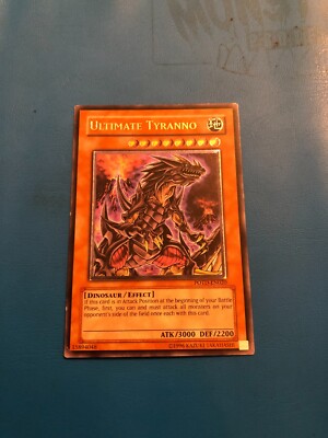 Yugioh Ultimate Rare Ultimate Tyranno POTD-DE020