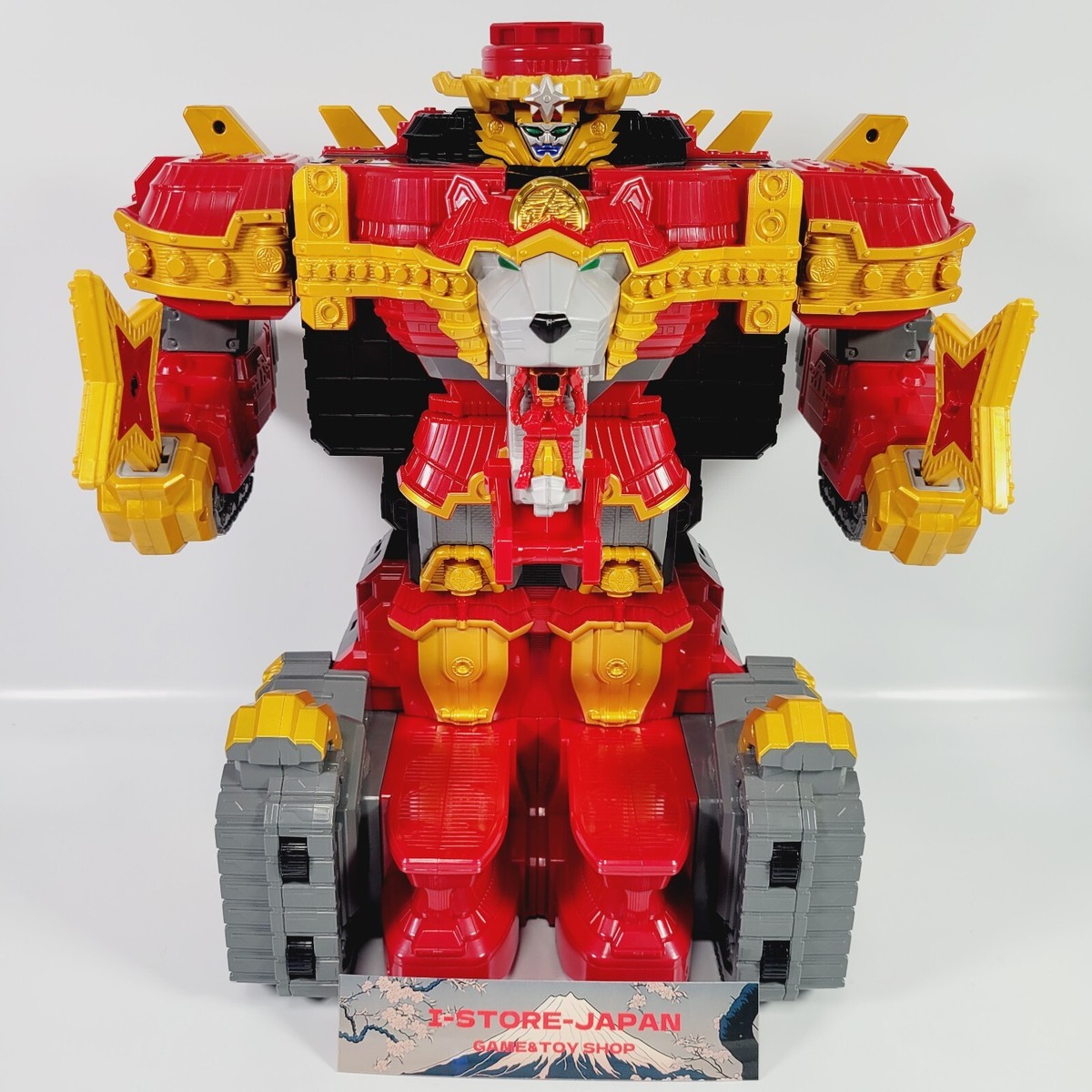 Power Rangers Ninja Steel Ninninger DX Lion Hao Megazord Bandai