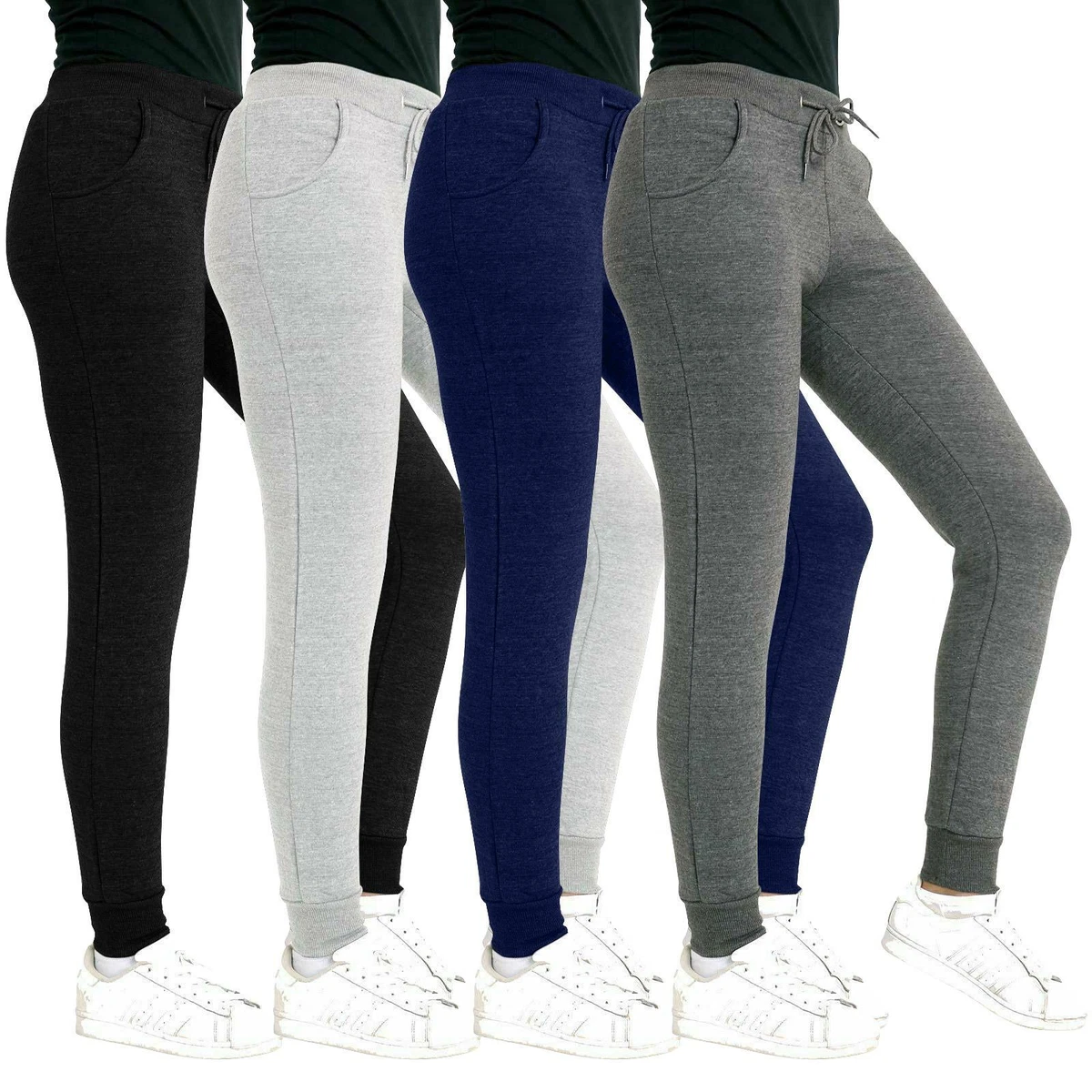 Autumn Winter Women's Leggings Cotton Soft Casual Stacked High