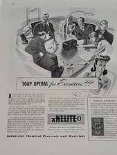 1943 KELITE Fortune WW2 Print Ad Industrial Chemical Processes Materials Ketrex