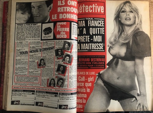 Zeitschrift Magazin DETEKTIV seltener Einband von 1433 bis 1457 (Jahr 1974) Pin-Up Krimi - Bild 11 von 24