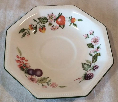 Joli duo tasses et soucoupes motif « fruits frais » Johnson Brothers - Photo 5/11