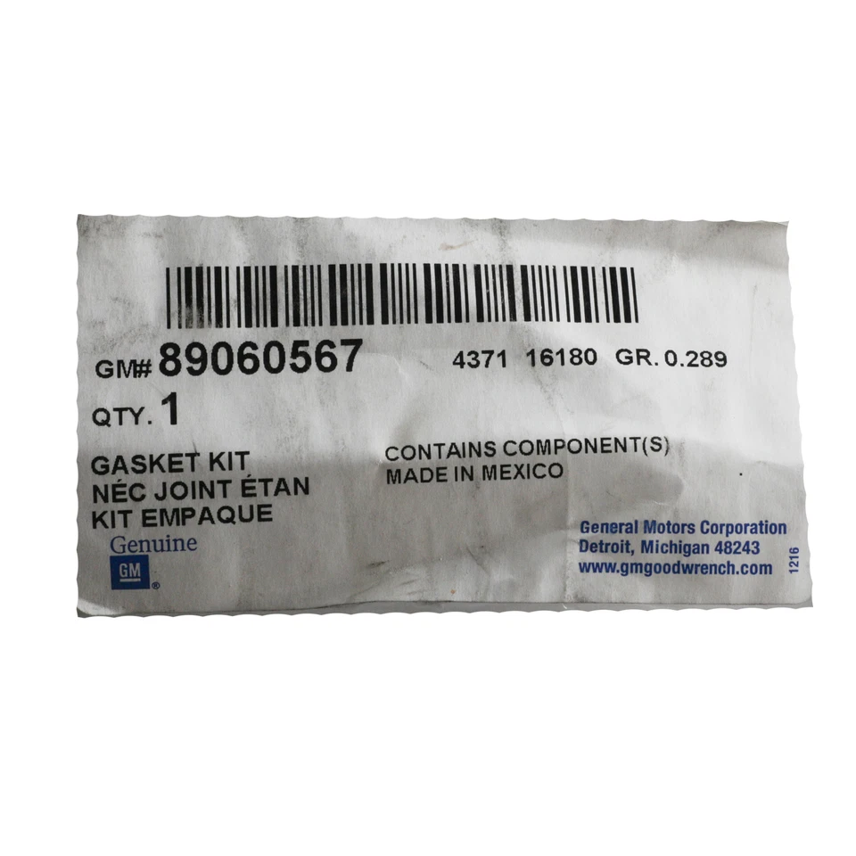 Junta de culata Envoy Rainier Trailblazer 4,2 L 89060567 OEM NUEVA 2006-2009 Foto 3 de 3