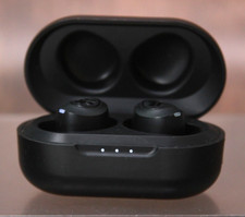 JLab JBuds Air Wireless Signature Bluetooth Earbuds  Charging Case Black Tested