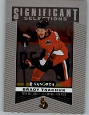 2018-19 Synergy Significant Selections #SS13 Brady Tkachuk (ref 157852)