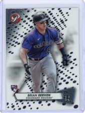 2023 Topps Pristine Brian Serven Rookie RC - Colorado Rockies