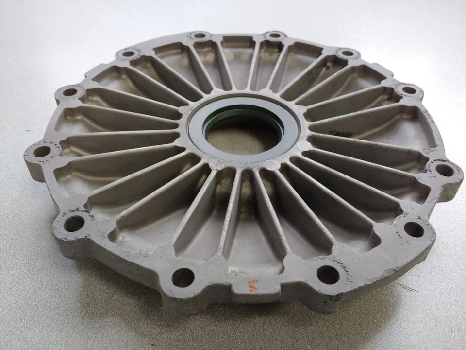 BONITO USADO ORIGINAL PORSCHE 911 915 TRANSMISIÓN MAGNESIO CUBIERTA LATERAL NLA #5 Foto 2 de 4