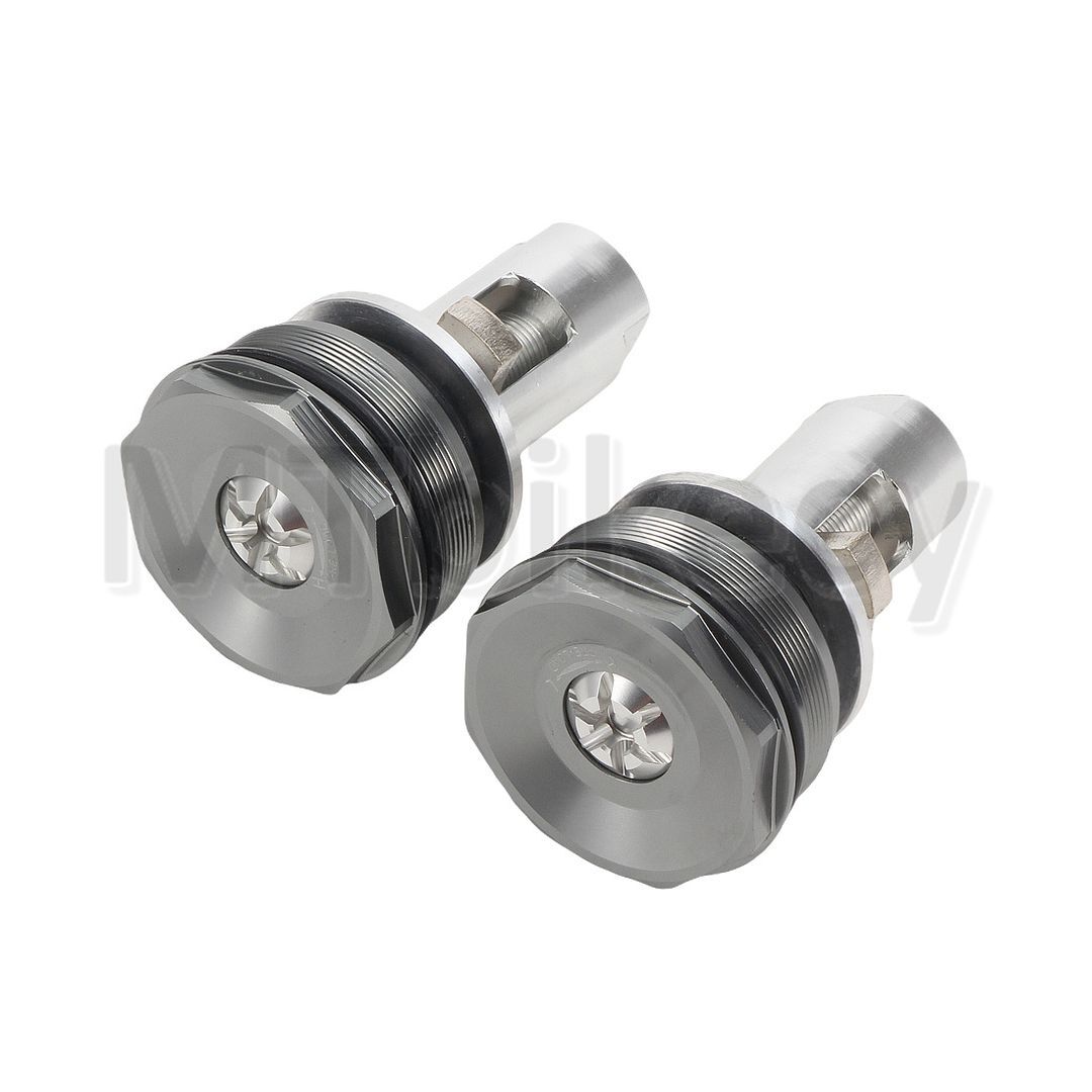 Preload Front Fork Caps Adjustable Bolts For KAWASAKI ZX-10R ZX10R