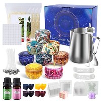 Kerzen Selber Machen Set – Anleitung, Bienenwachs, Dochte, Dosen & ZubehöR