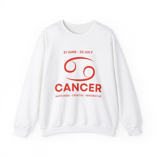 Zodiac Sign Cancer Sweatshirt, Astrology Crewneck, Cancer Dates and Traits, - Picture 10 of 105