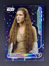 Leia Organa 2024 Topps Chrome Star Wars Rebel Alliance Insert RA-1