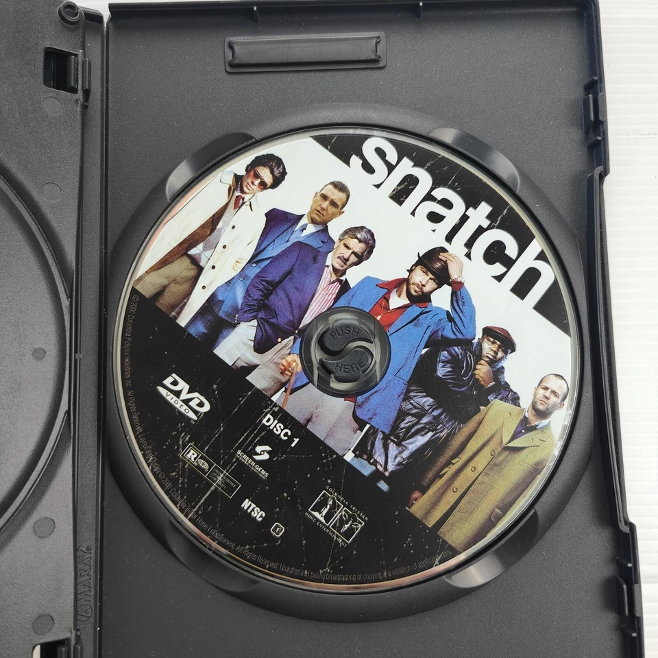 Snatch DVD 2001 2-Disc Special Edition Brad Pitt Drama Action thriller ! R1 3 - Image 4 of 4