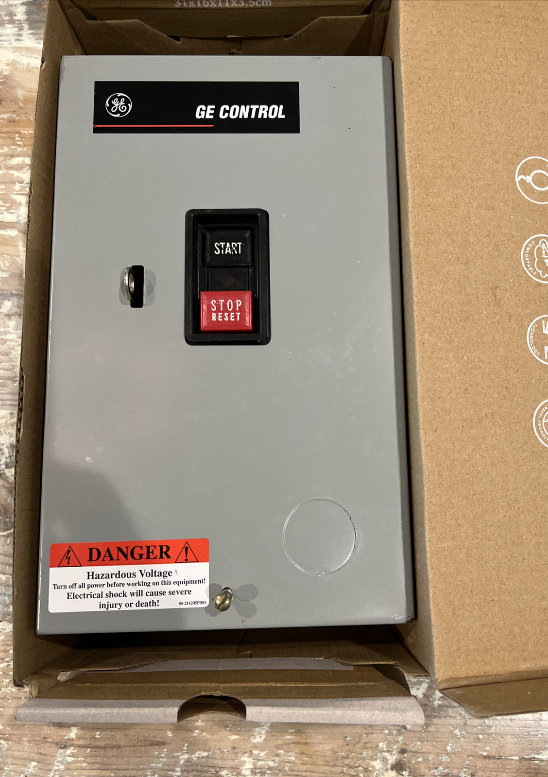 GE CR1062R3AAP2000 Manual General Electric Motor Starter 3 Pole 25A eBay