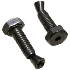 1x Inverted Cone Fitting 10-32UNF Thread M6 Inner Diameter 2mm Pressure Ring 2mm