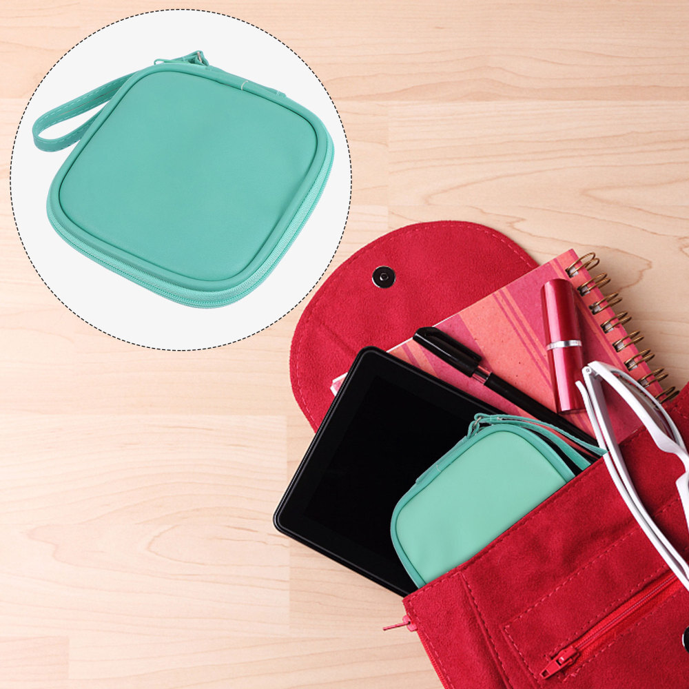 Portable Charger Small Storage Bag Carrying Case Data Cable Box-image