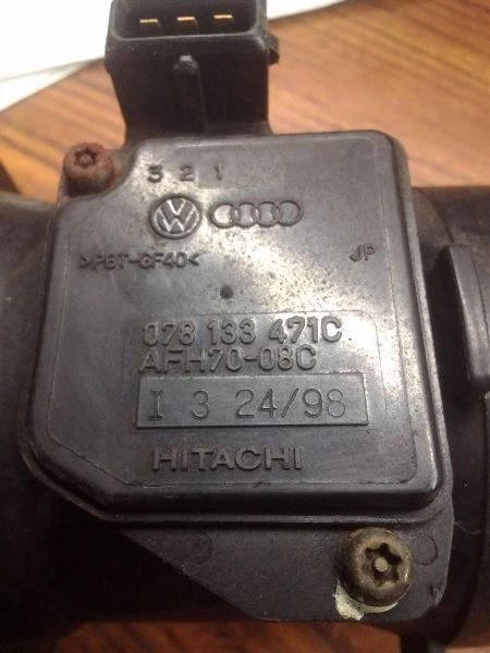 Medidor de flujo de aire 2,8 L ID de motor Aha compatible con 98-02 AUDI A4 260611 Foto 2 de 4