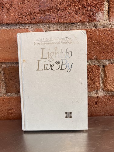 SIGNED 1979 “Light To Live By” by Herbert Lockyer PERSONAL COPY