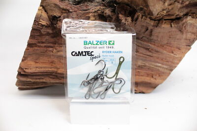 Balzer Camtec Ryder Haken Größe 1 2 4 1/0 lose 5 Stück Zanderangeln NEW OVP