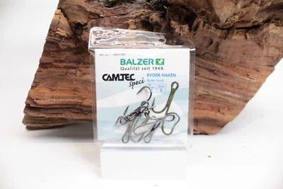 Balzer Camtec Ryder Haken Größe 1 2 4 1/0 lose 5 Stück Zanderangeln NEW OVP