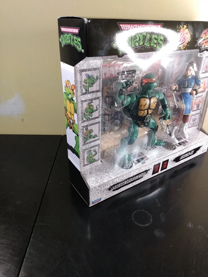 Teenage Mutant Ninja Turtles Vs. Street Fighter Paquete de 2 - Miguel Ángel vs Chun-Li Foto 4 de 4