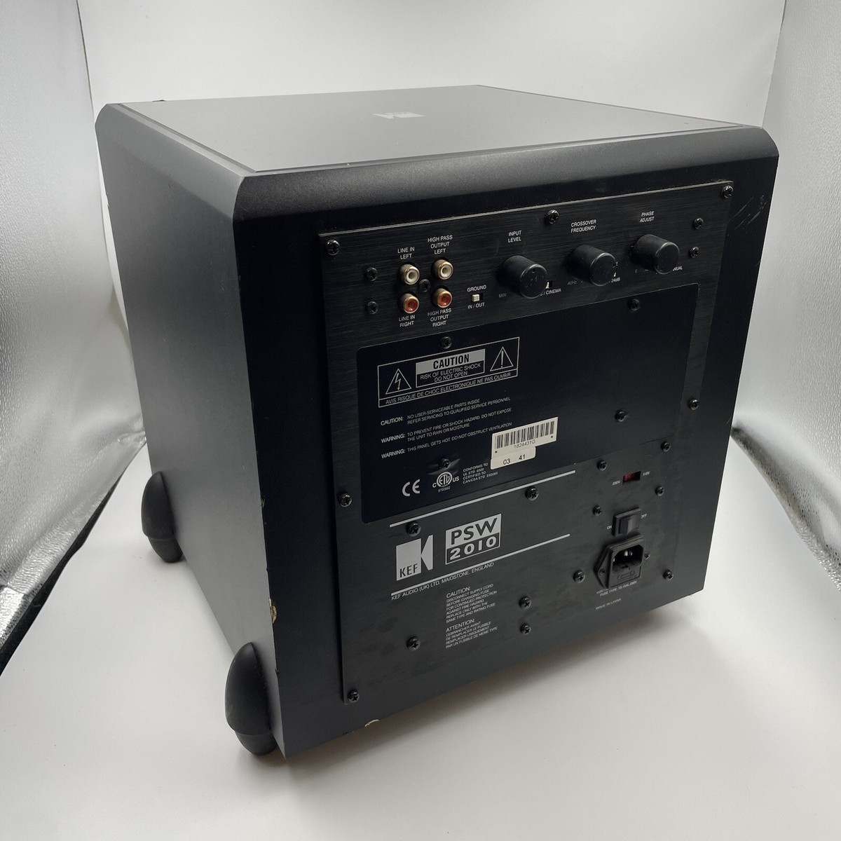 KEF PSW2010 　サブウーファー KEF PSW2010 サブウーファー - メルカリ