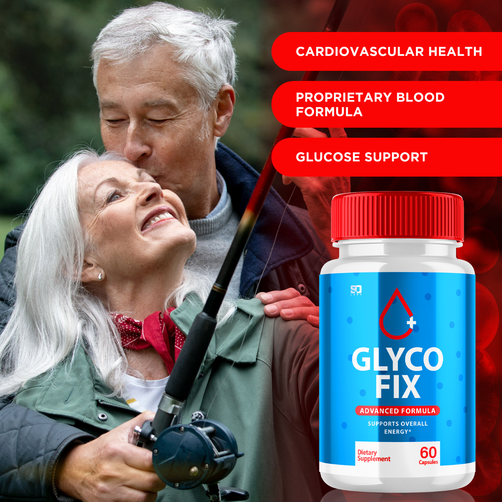 (5 Pack) Glyco FIx Pills - Glyco Fix Blood Sugar Health Support Formula 300ct