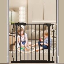 30 inch tall, 29.13-33.86 inch Wide Baby Gate, Pressure Mounted, No Drilling