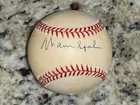 WARREN SPAHN Milwaukee Braves Official Rawlings NL Baseball Auto Signed
