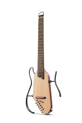 Donner HUSH-I Pro Kopflos Akustik-E-Gitarre mit integriertem Multi-Effektpedal - Bild 11 von 13