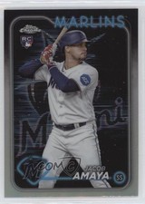 2024 Topps Chrome Lightboard Logo Refractor Jacob Amaya #92 11s9