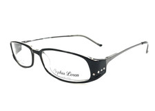 Sophia Loren Eyeglasses Frames 1533 ZYLOWARE 021 Black Silver Crystals 53-15-140