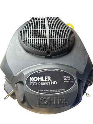 25 Hp Kohler 7000 Series KT740-3100 - 725CC 1'' Dia. x 3.16'' Keyed Crankshaft