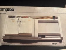 Vintage 1980s Tenex Compaxx Desk Organizer NOS Unused