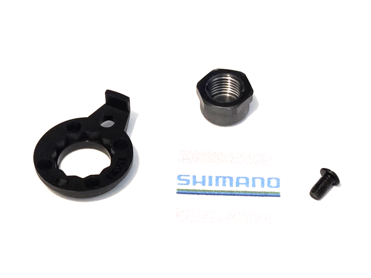 Shimano BNT5641 Retainer / BNT5558 Screw / BNT5722 Nut - LEFT