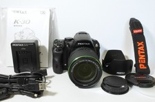 [Top MINT 1500 Shots] Cámara digital Pentax K-30 16,3 MP SLR con lente ED...