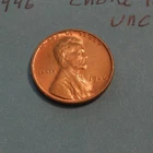 1946    CHOICE   RED UNCIRCULATED  WHEAT CENT #1