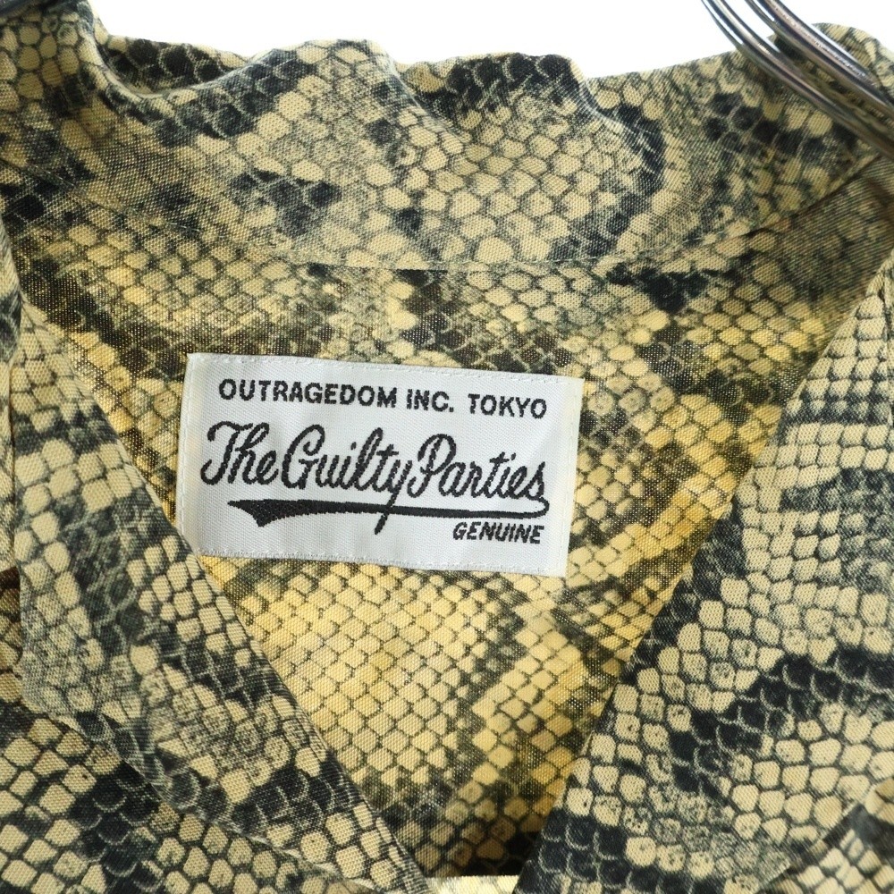 WACKO MARIA PYTHON HAWAIIAN SHIRT Python Print Op… - image 7