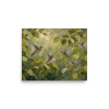 Living Earth - Songbirds in the Canopy | Fine Art Print | Matte | Ready to Frame