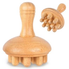 Wood Therapy Massage Tools, Anti Cellulite Massager Body Scraping Lymphatic D...
