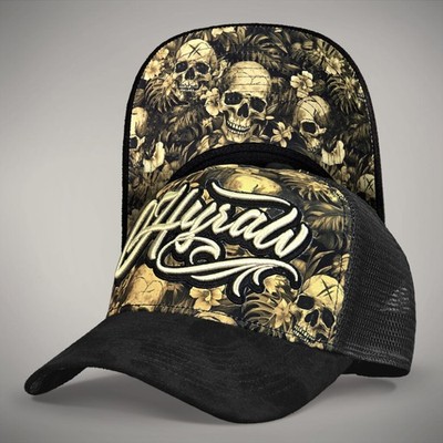 Hyraw Snapback Cap - Power Flower TR