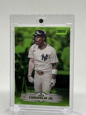 2025 Topps Stadium Club Jazz Chisholm Jr. #164 Green