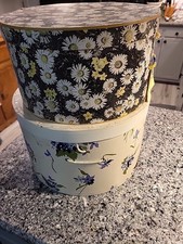 2 Vintage Hat Boxes