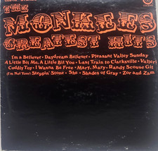 The Monkees Greatest Hits Vinyl LP 1969 Colgems COS-115 Stereo Pop Rock