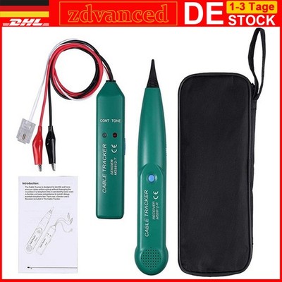 MS6812 Cable Tracker mit Akku, Sender,Empfänger,Kabelbruch Suchgerät 100 300 kHz