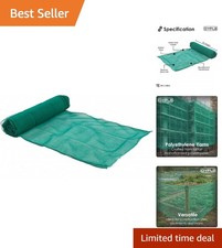 Durable green scaffold netting 2m x 50m - Lightweight & Multi-Purpose Safety