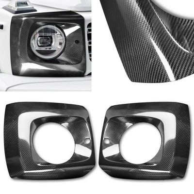 Front Scheinwerfer Lampe Abdeckung Für Benz G Class G500 G63 2019-2023 Paar