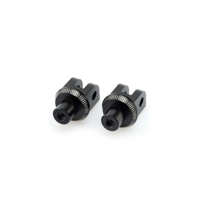 Puig POGG ADAPTER FAHRERFEST HONDA MSX 125 GROM 21-25 SCHWARZ