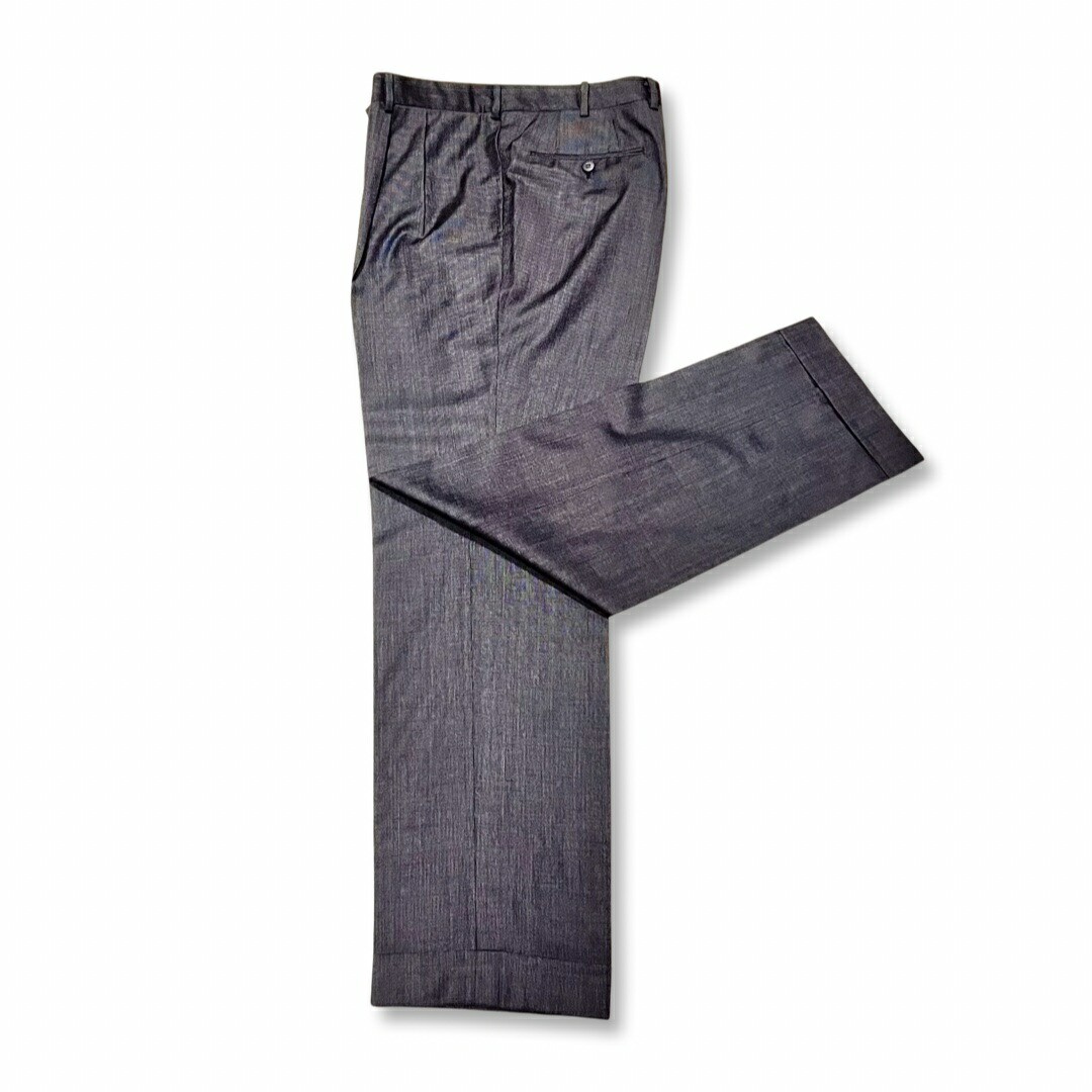 COL Bespoke Loro Piana WISH Super170's 15 MICRO Single Suit Gray Men's Business image 6