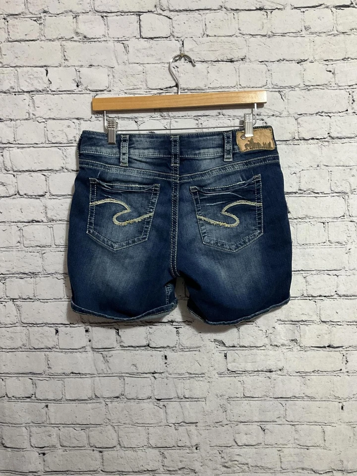 Pantalones cortos de mezclilla Silver Jeans Co. Suki Mid Short W31 L4.5 Foto 4 de 4